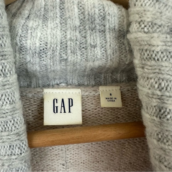 Gap | Pastel Colorblock Turtleneck Pullover Sweater Size Small - Picture 5 of 7